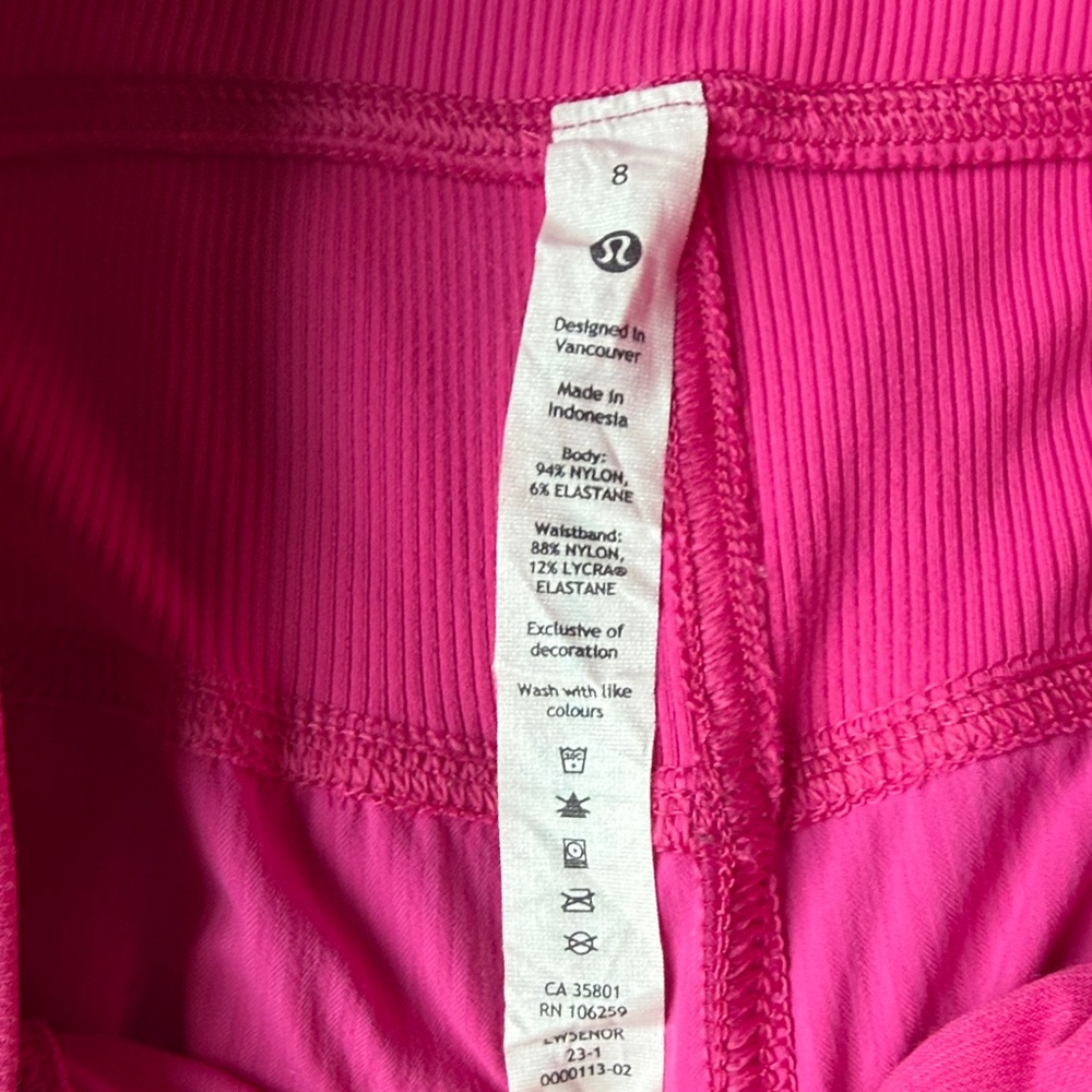Lululemon Sonic Pink Full Length Dance Pants - Picture 4 of 4